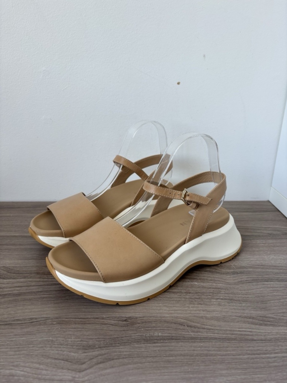 Hogan Sandals Open-Toe Leather Women's Sz 8.5 US Authentic❤️